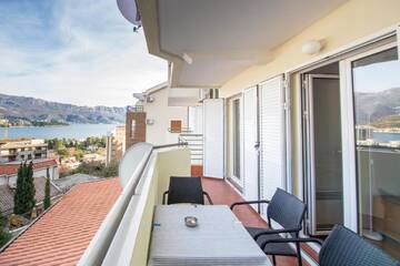 Апартаменты с террасой в Апартаментах The Blue Apartments